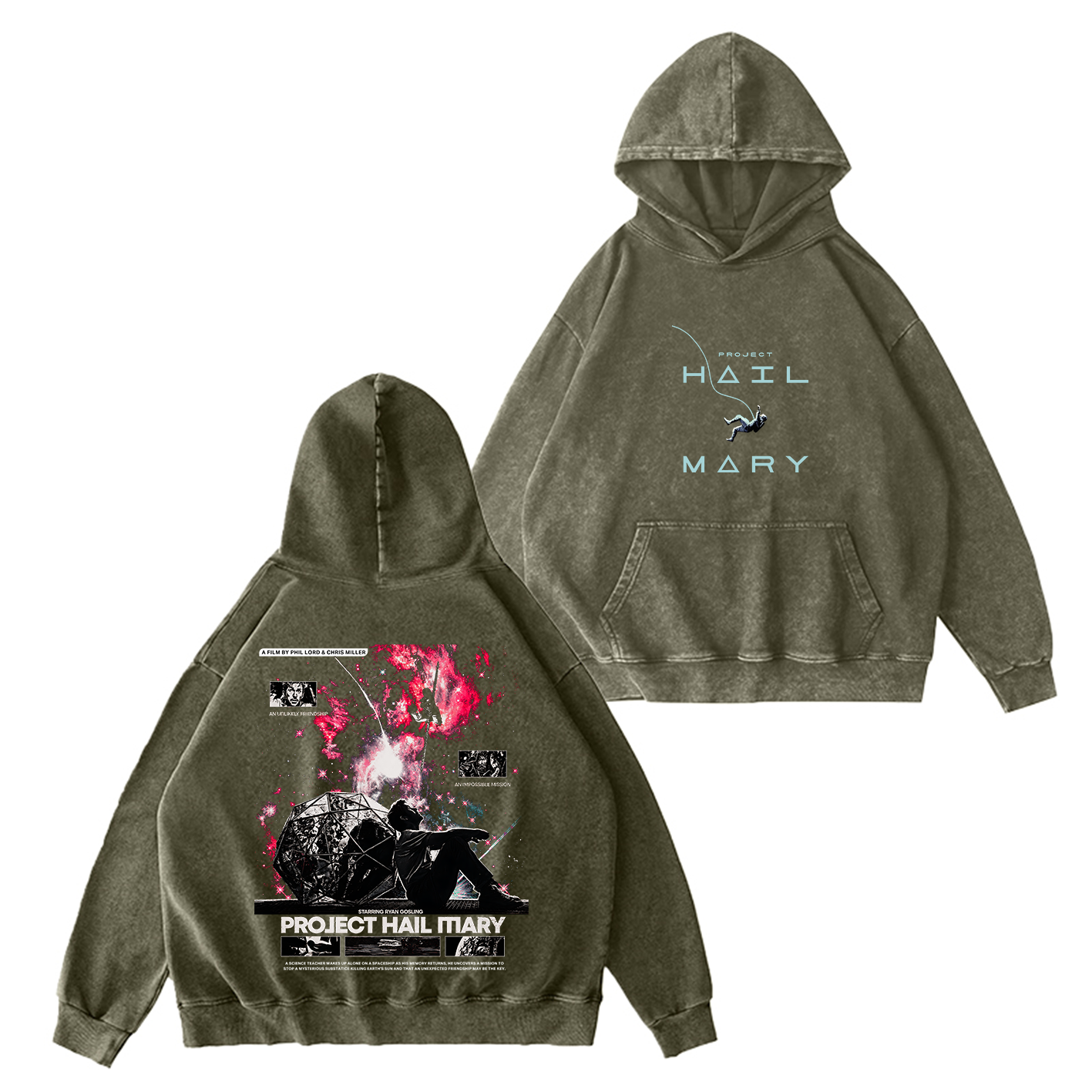 Project hail mary Oversized T-shirt/Crewneck/Hoodie