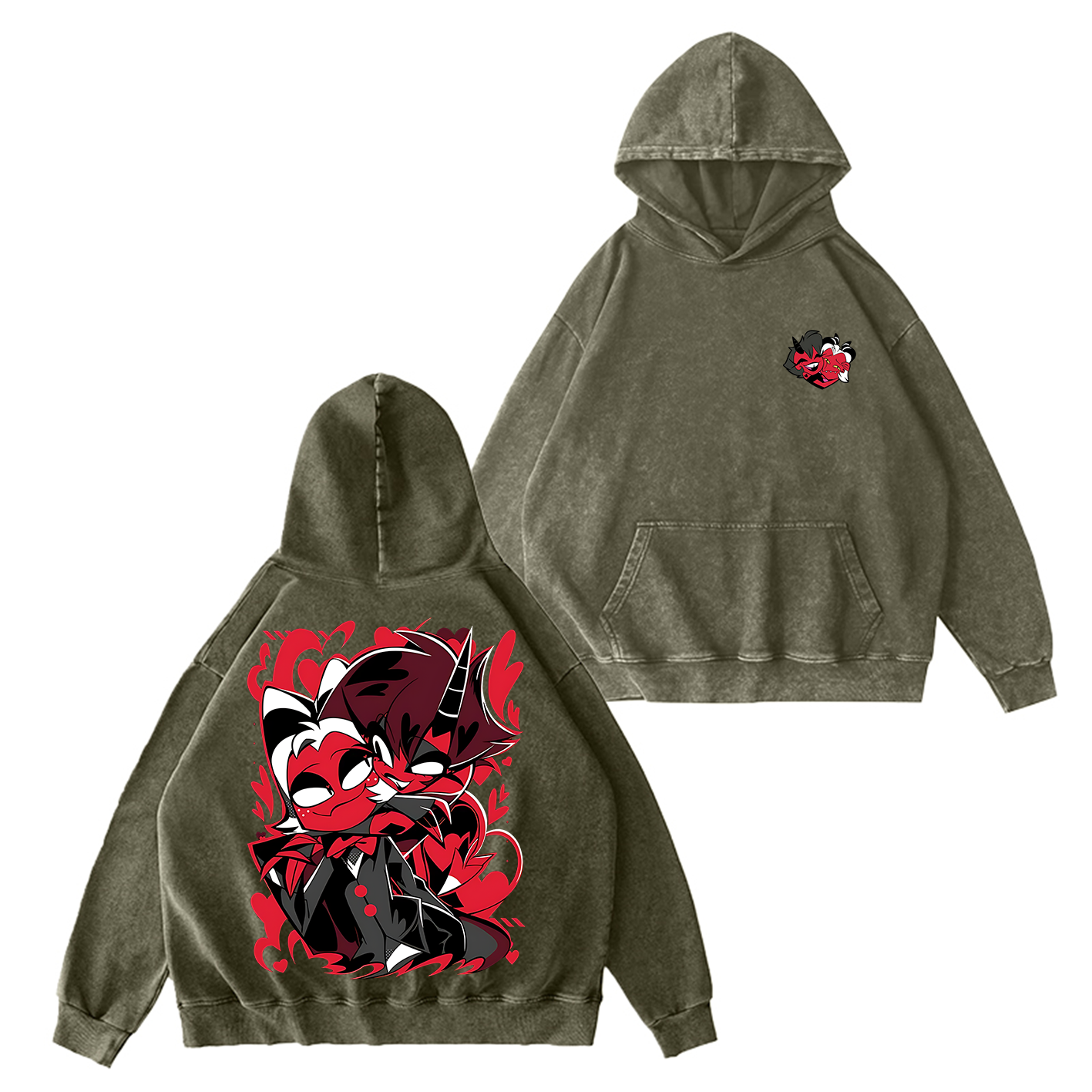 Helluva Boss Oversized T-shirt/Crewneck/Hoodie