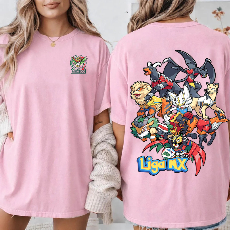 Pokemon Unisex Washed T-Shirt