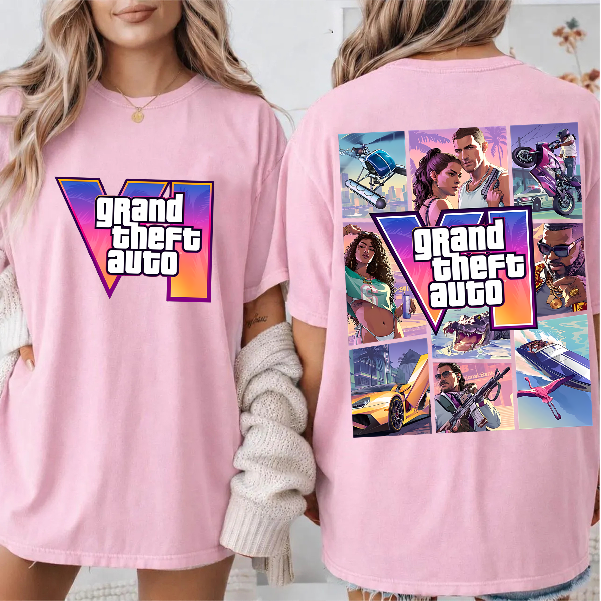 GTA 6 Unisex T-shirt/Crewneck/Hoodie