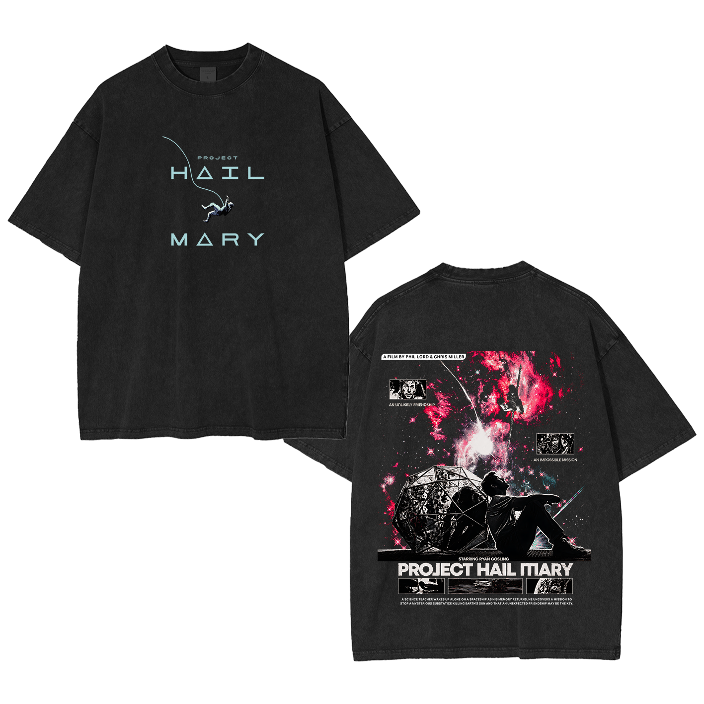 Project hail mary Oversized T-shirt/Crewneck/Hoodie