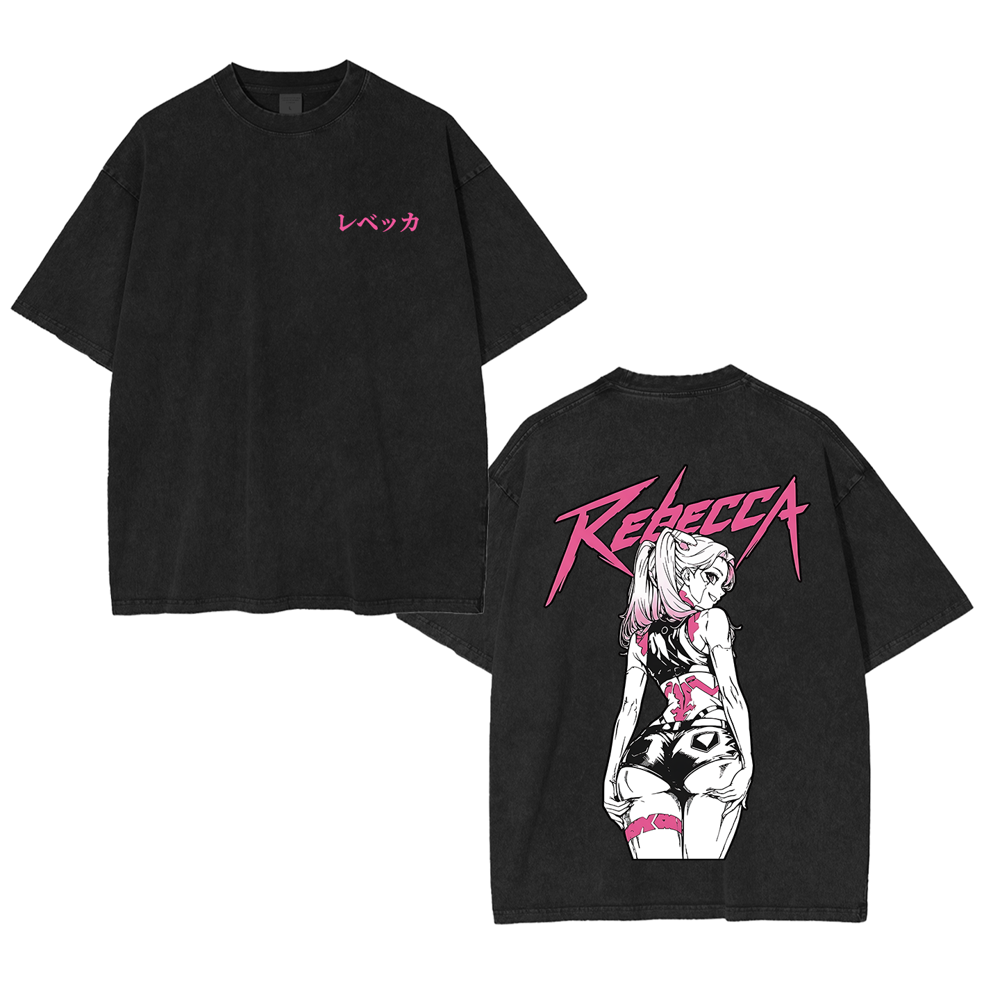 Rebecca Cyberpunk Oversized T-shirt/Crewneck/Hoodie