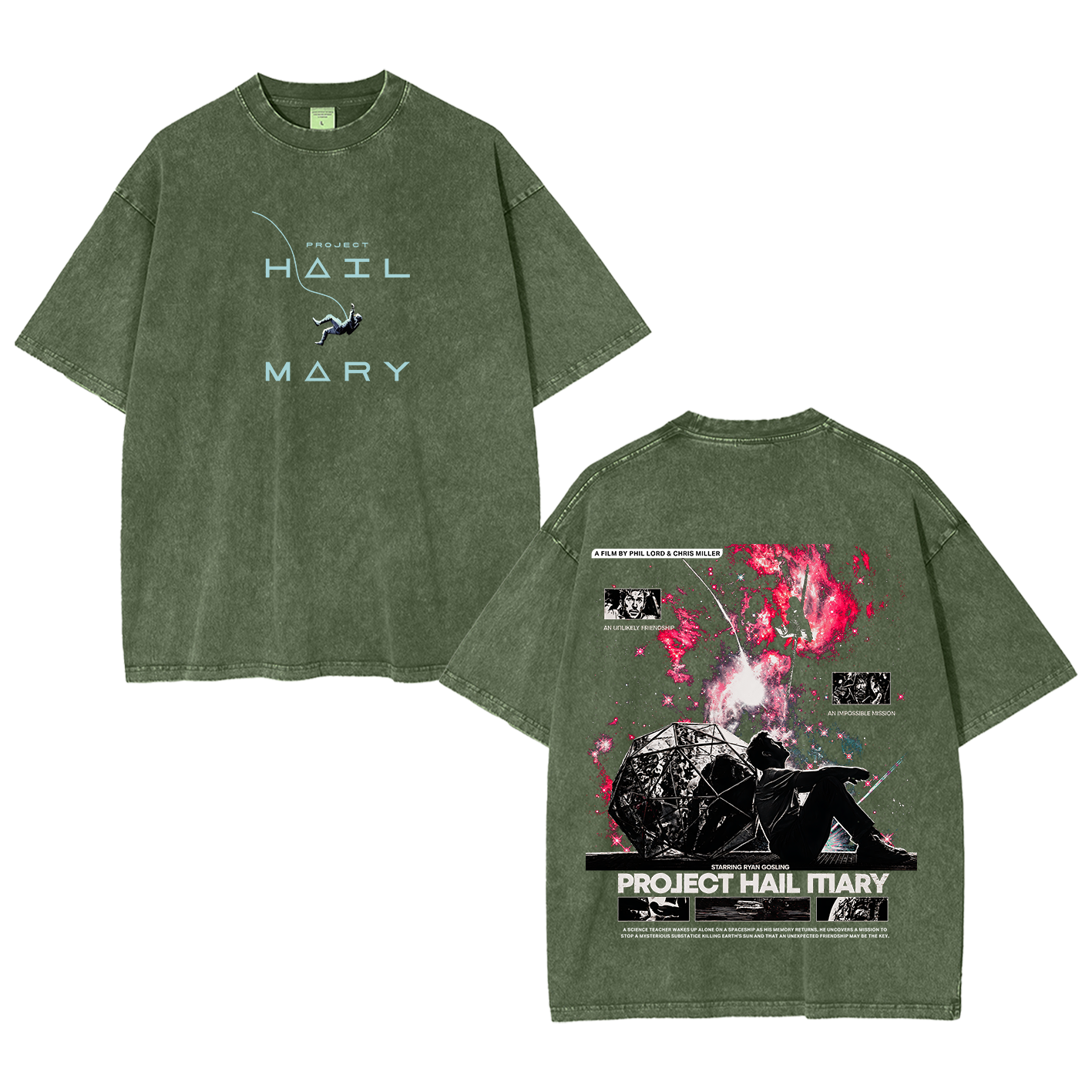 Project hail mary Oversized T-shirt/Crewneck/Hoodie