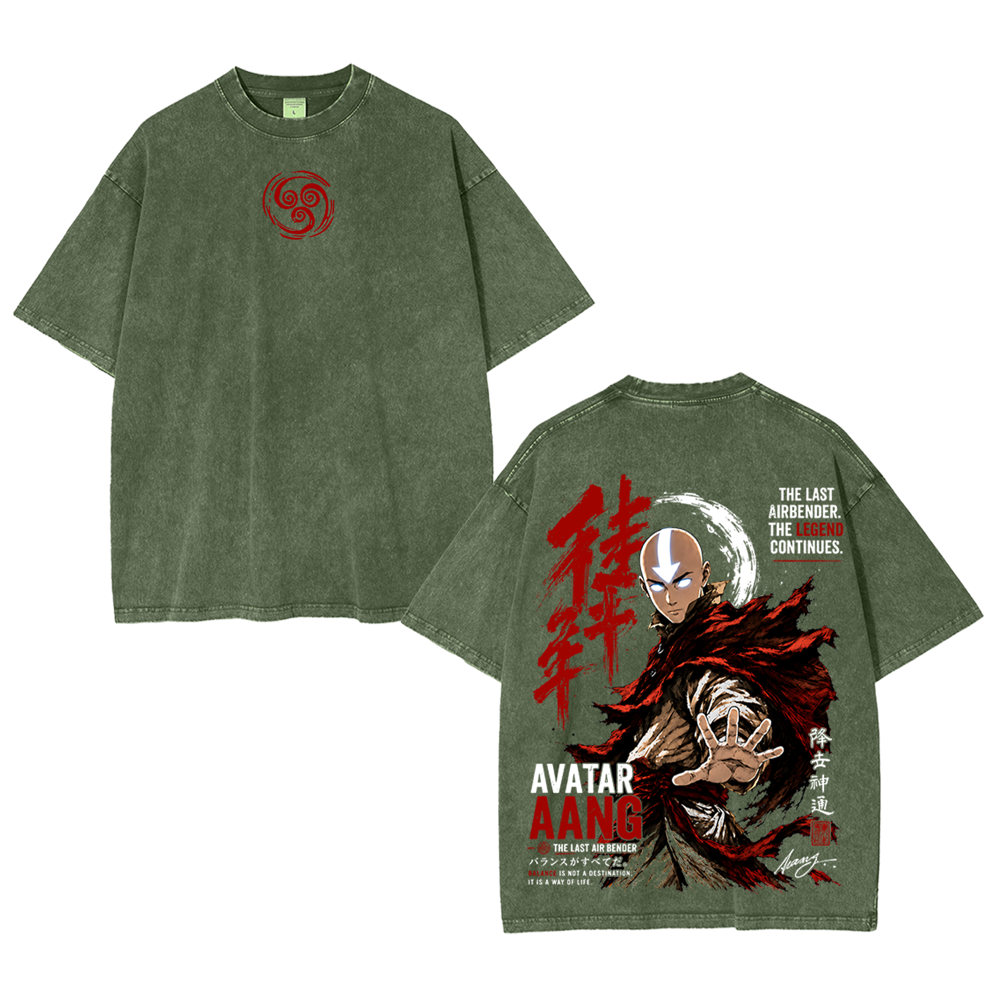 Avatar The Last Airbender Oversized T-shirt/Crewneck/Hoodie