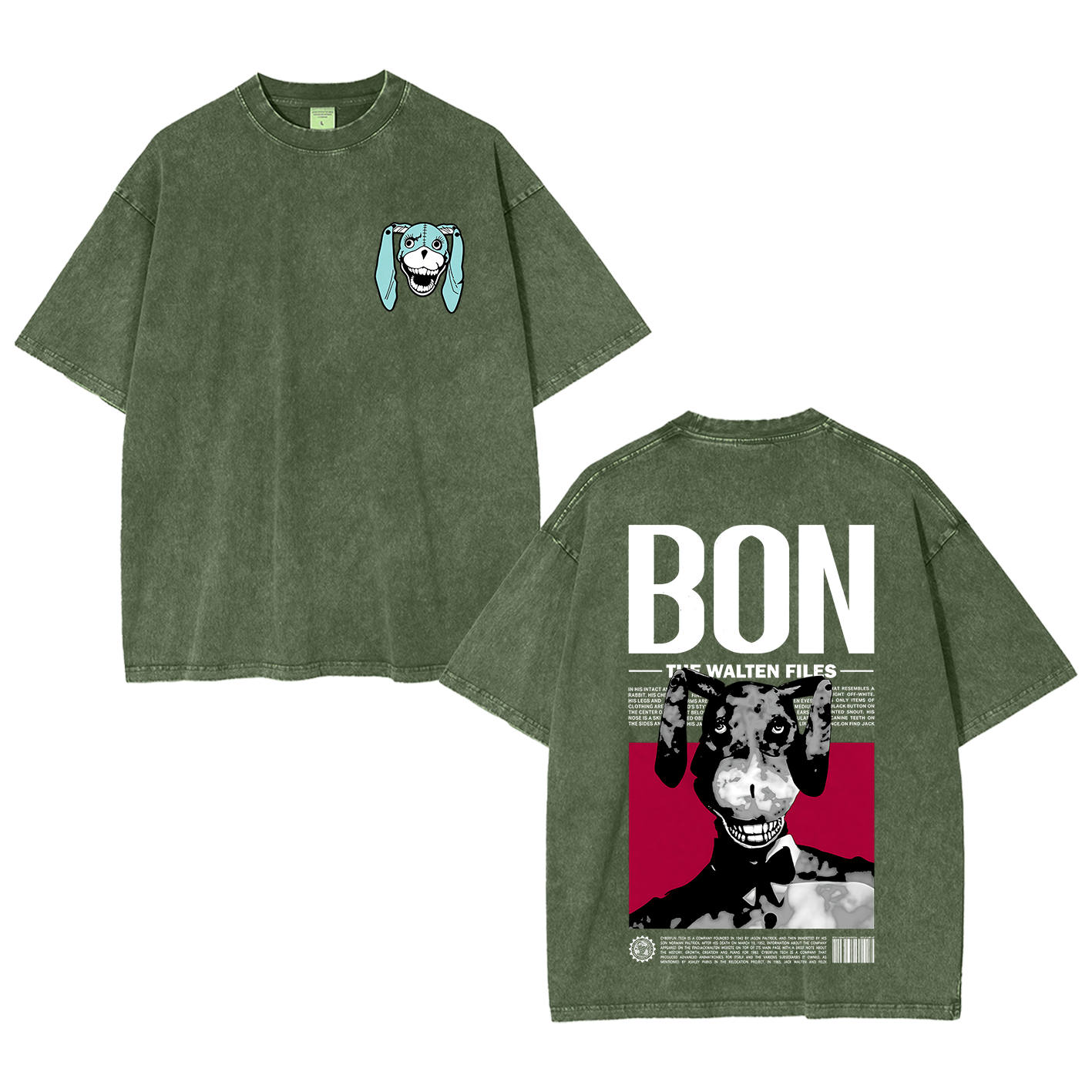 Bon - The Walten Files Oversized T-shirt/Crewneck/Hoodie