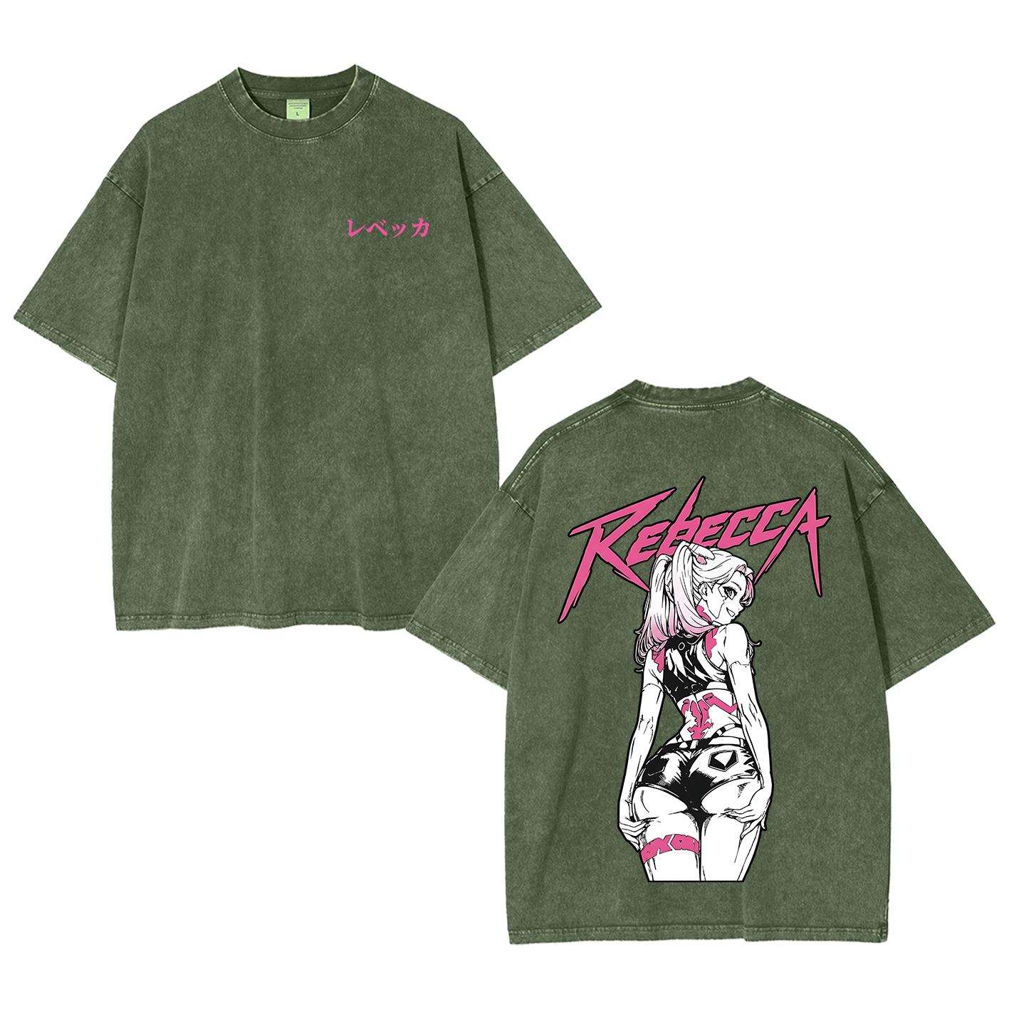 Rebecca Cyberpunk Oversized T-shirt/Crewneck/Hoodie