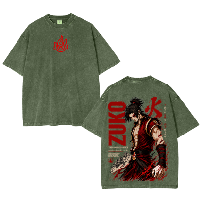 Zuko Avatar The Last Airbender Oversized T-shirt/Crewneck/Hoodie