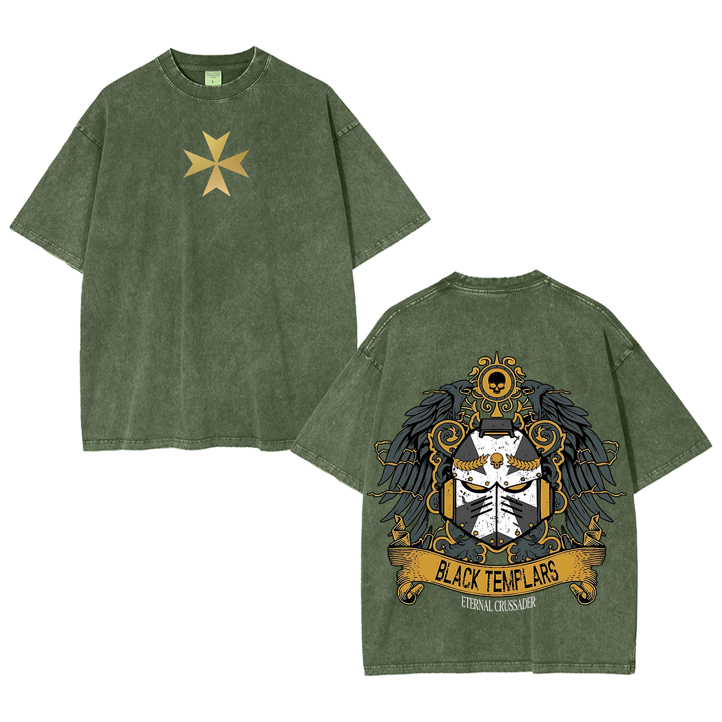 Black Templars Oversized T-shirt/Crewneck/Hoodie