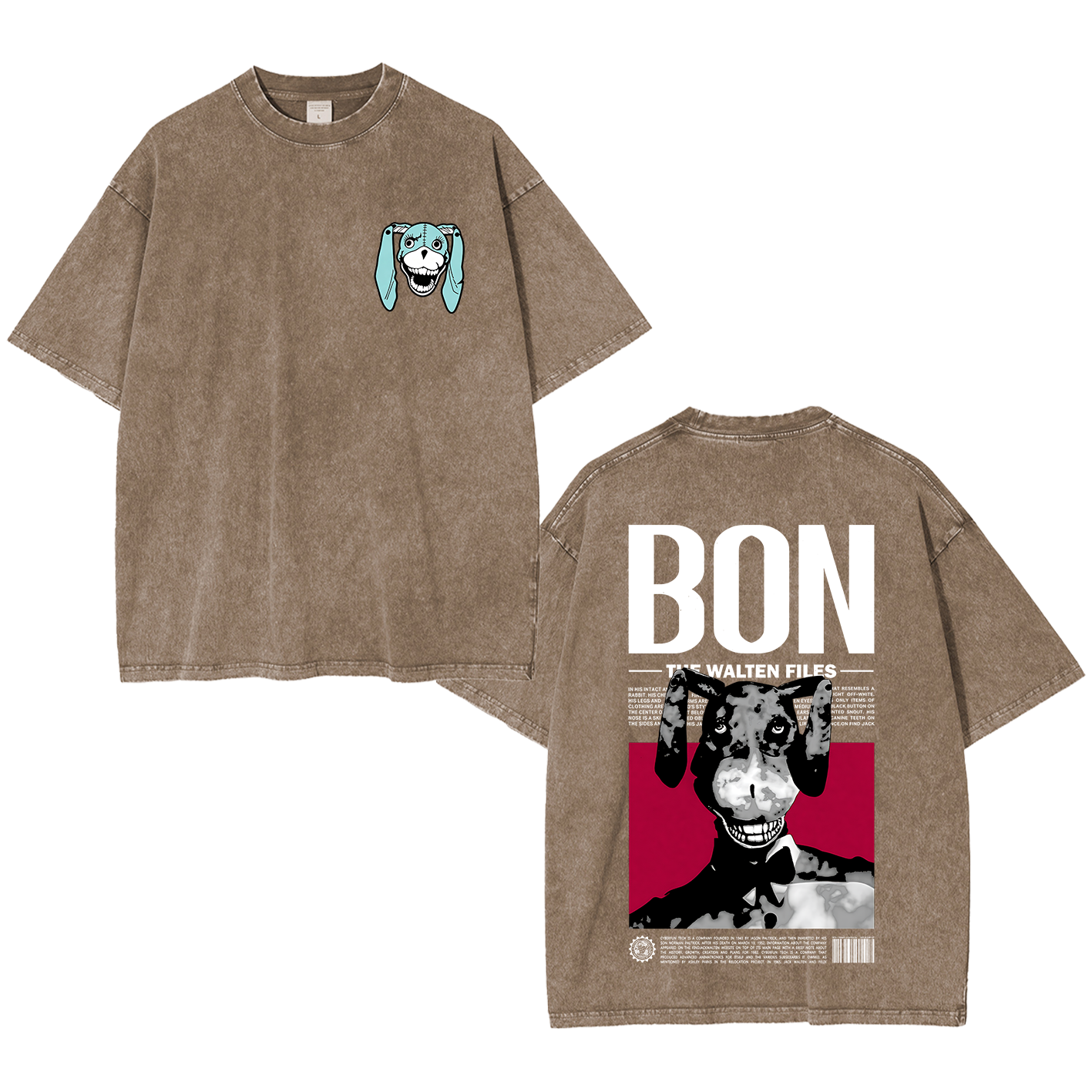Bon - The Walten Files Oversized T-shirt/Crewneck/Hoodie