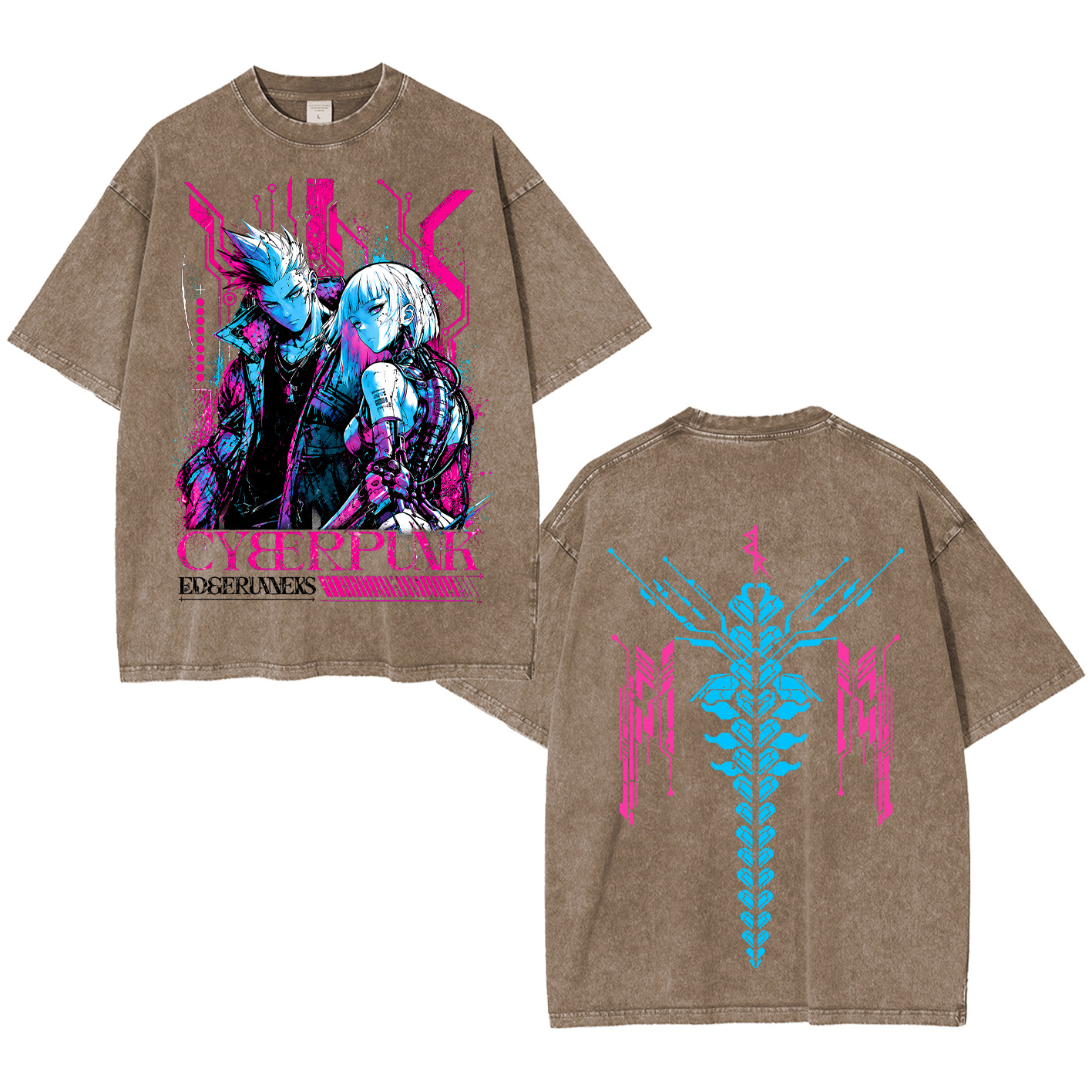 Lucy Cyberpunk Edgerunners  Oversized T-shirt/Crewneck/Hoodie