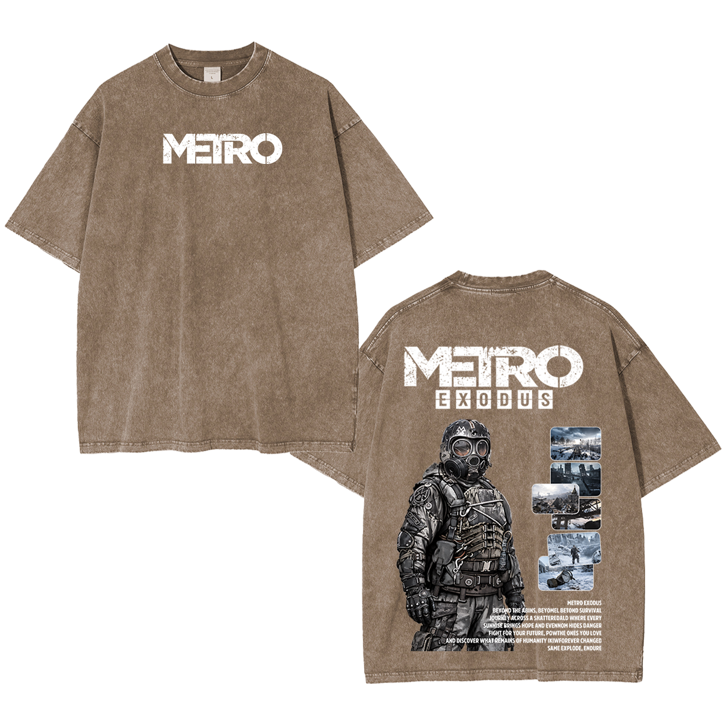 Metro Exodus Oversized T-shirt/Crewneck/Hoodie