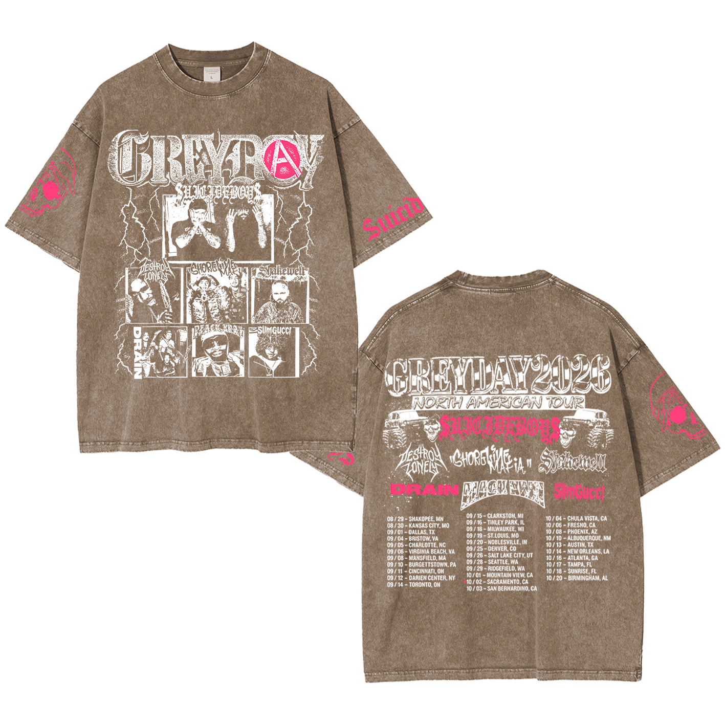 Oversized T-shirt/Crewneck/Hoodie