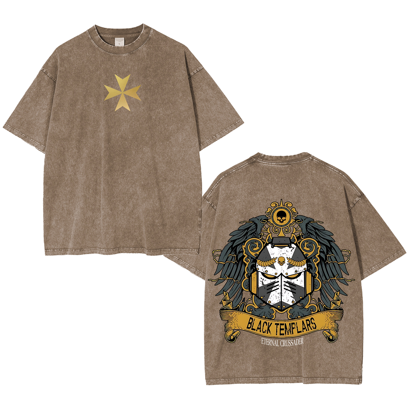 Black Templars Oversized T-shirt/Crewneck/Hoodie
