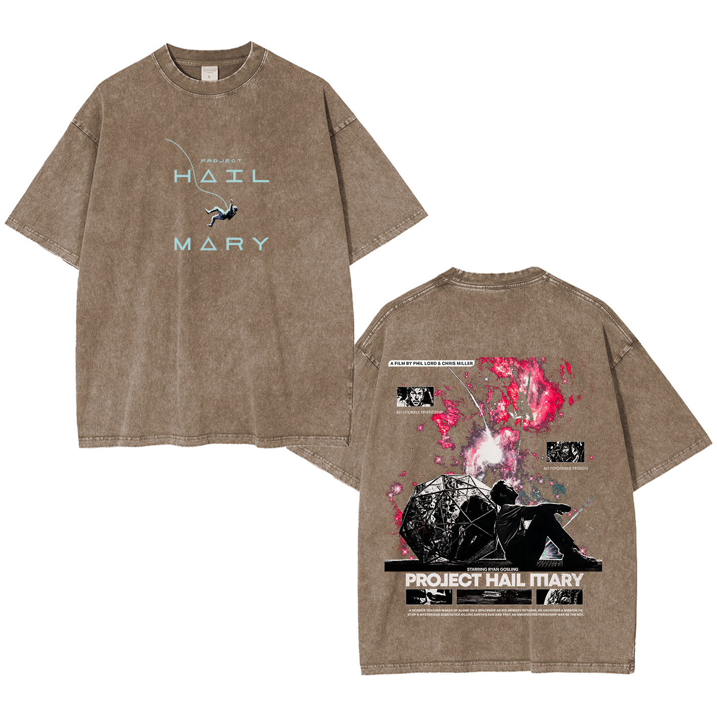 Project hail mary Oversized T-shirt/Crewneck/Hoodie