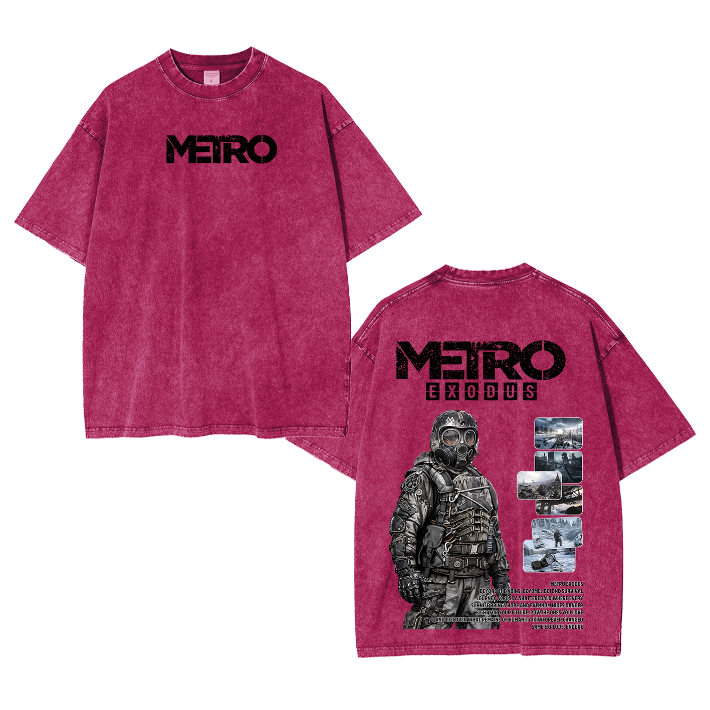 Metro Exodus Oversized T-shirt/Crewneck/Hoodie