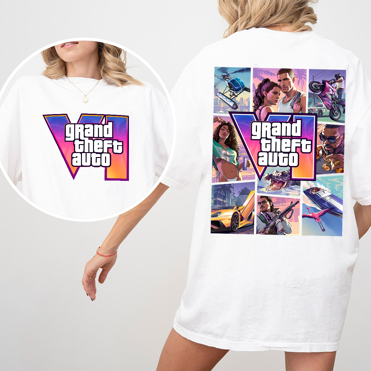 GTA 6 Unisex T-shirt/Crewneck/Hoodie