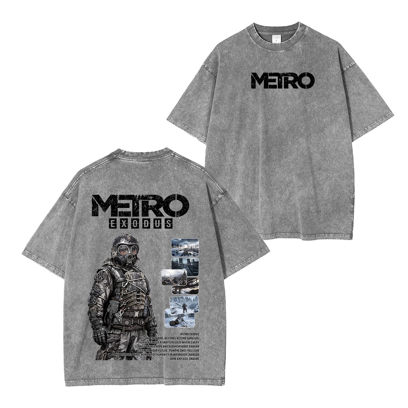 Metro Exodus Oversized T-shirt/Crewneck/Hoodie