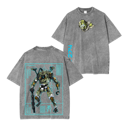 Titanfall BT Fanart Washed T-shirt/Crewneck/Hoodie