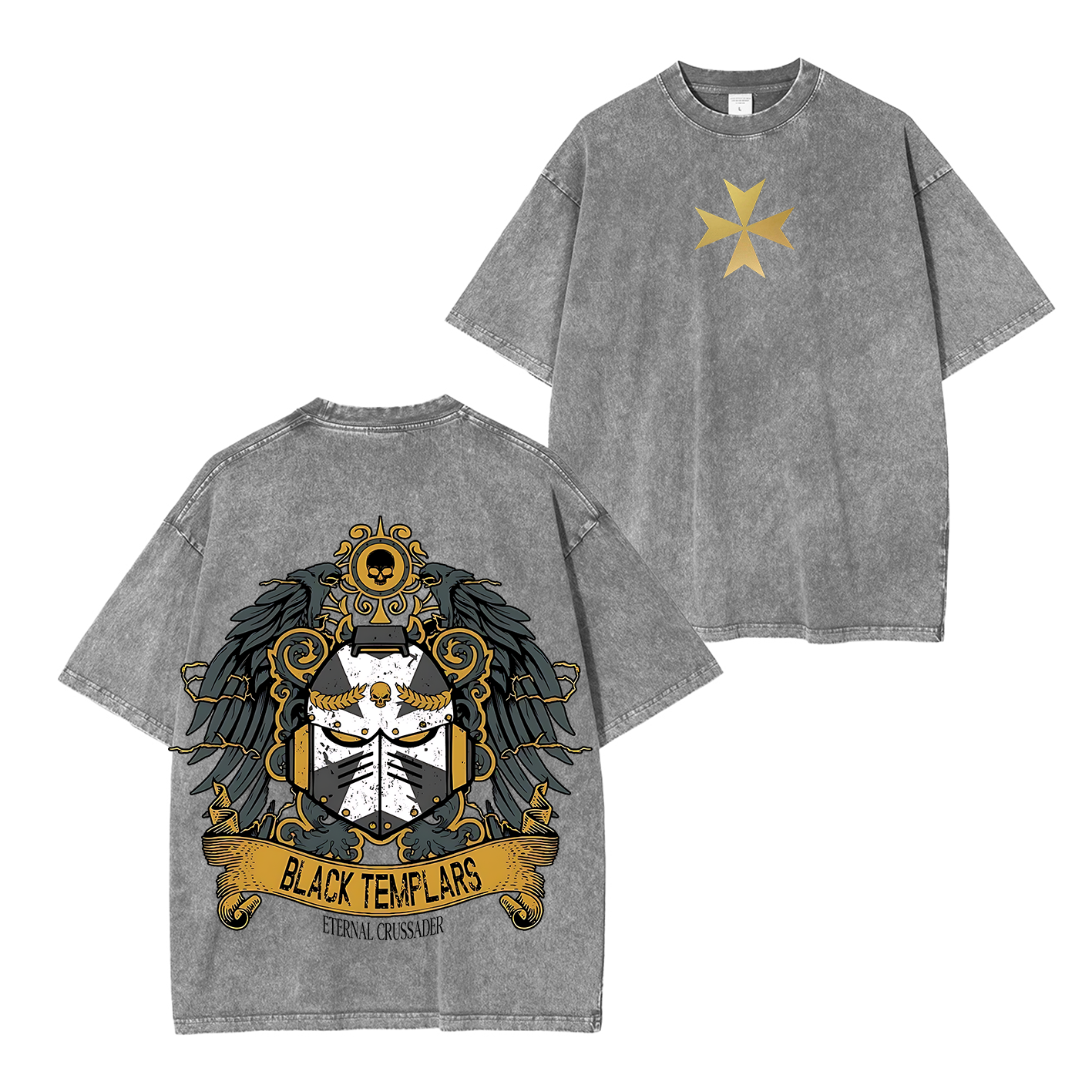 Black Templars Oversized T-shirt/Crewneck/Hoodie
