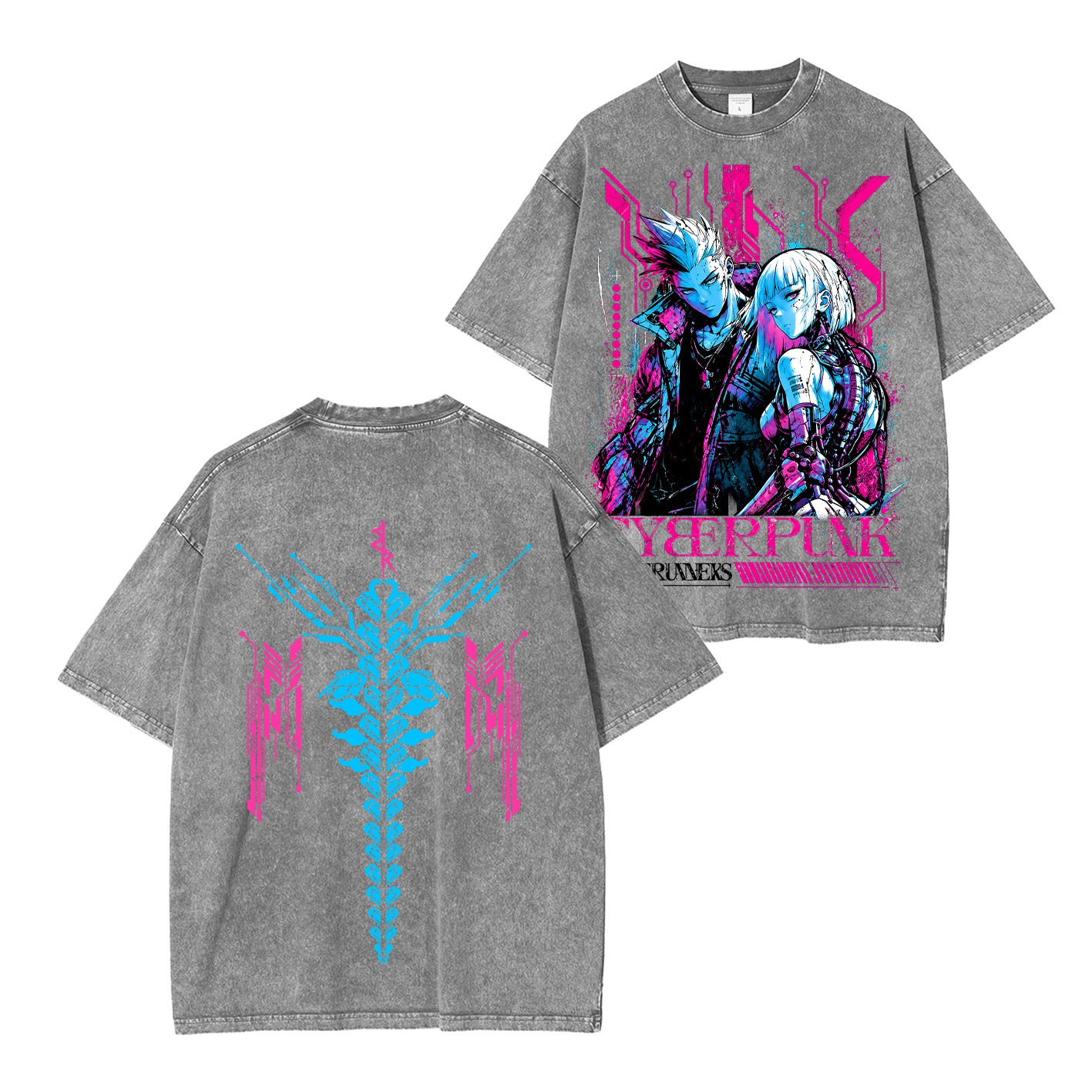 Lucy Cyberpunk Edgerunners  Oversized T-shirt/Crewneck/Hoodie