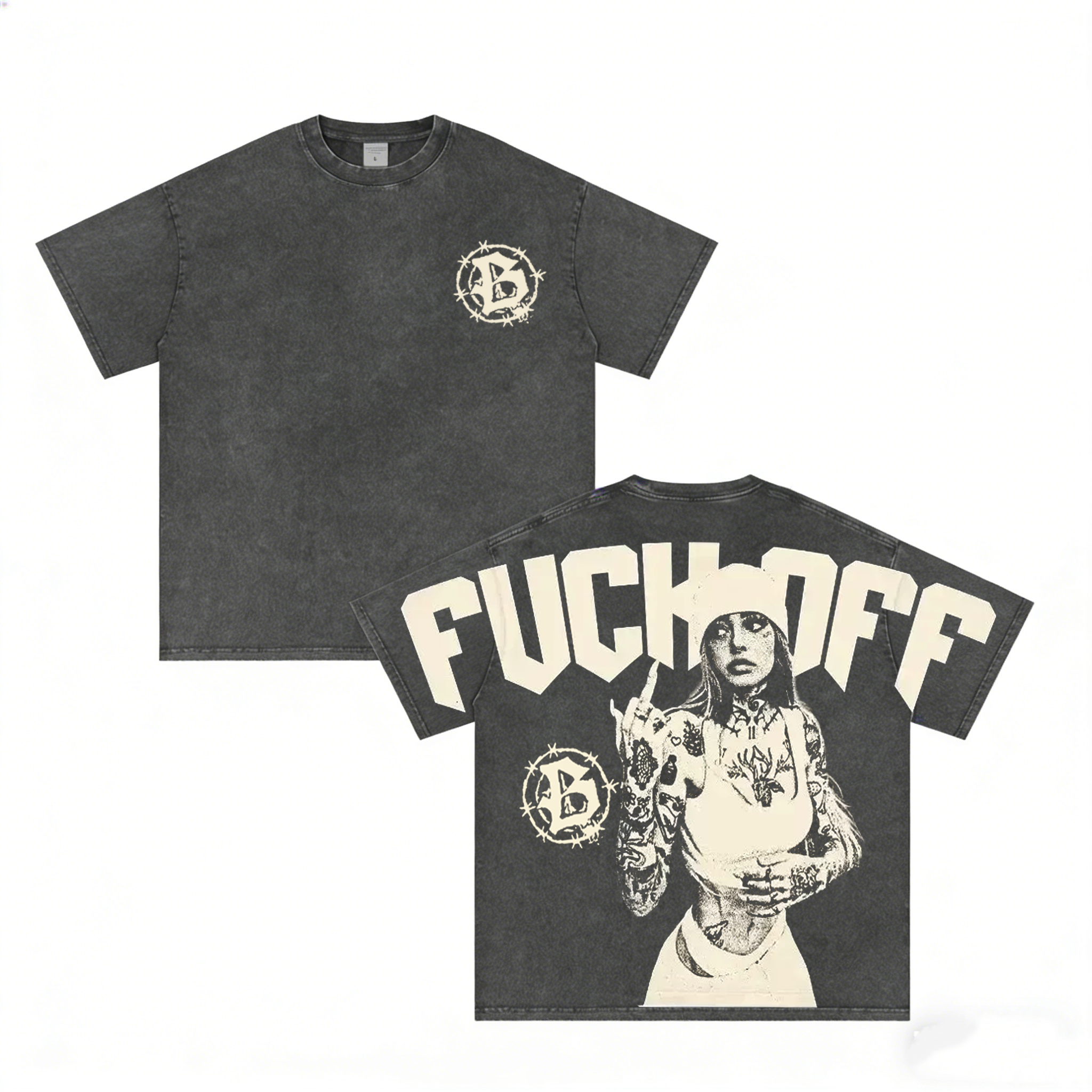 Vintage American Printed pattern Oversized T-shirt/Crewneck/Hoodie