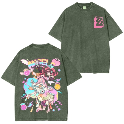 Zenless Zone Zero Unisex Washed T-Shirt