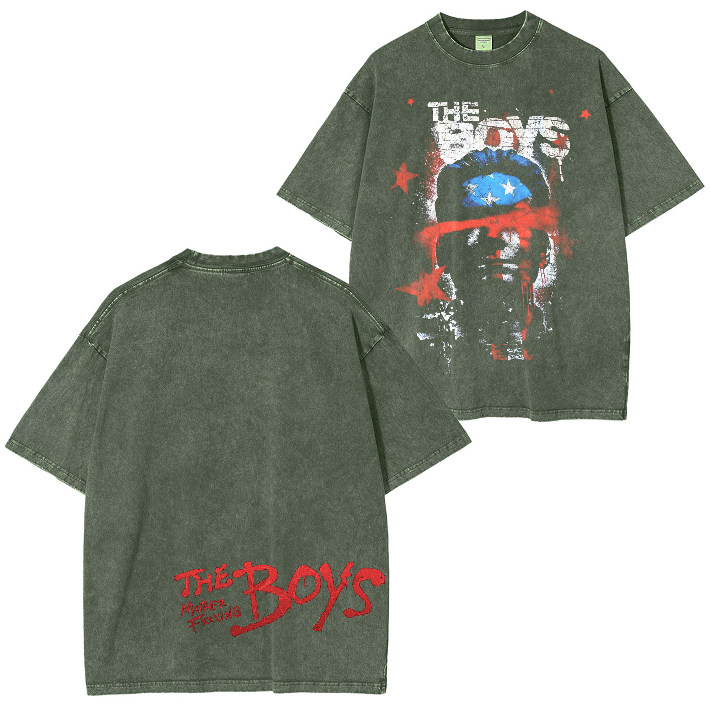 The Boys Unisex Washed T-Shirt