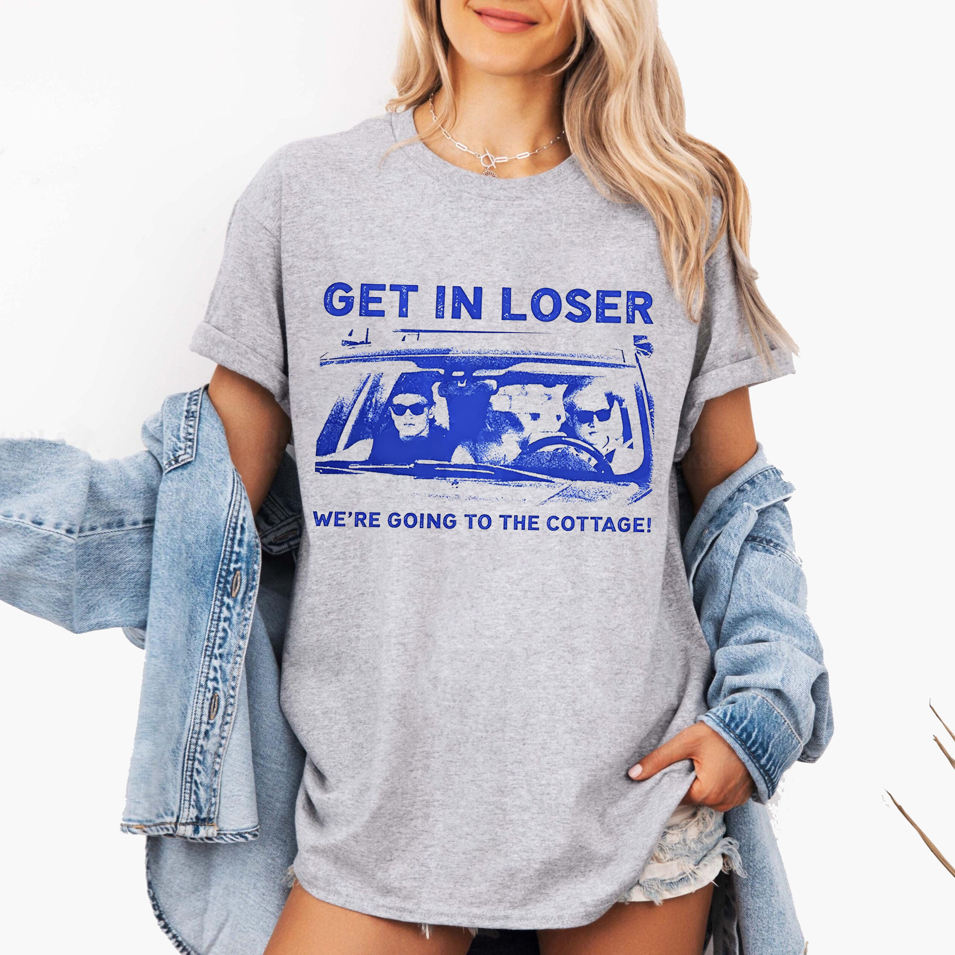 Get In Loser We're Going To The Cottage,Heated Rivalry Unisex Shirts/Crewneck/Hoodie