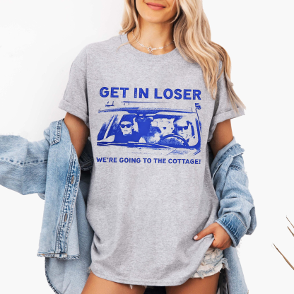 Get In Loser We're Going To The Cottage,Heated Rivalry Unisex Shirts/Crewneck/Hoodie
