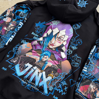 JINX Unisex Zip Up Hoodie