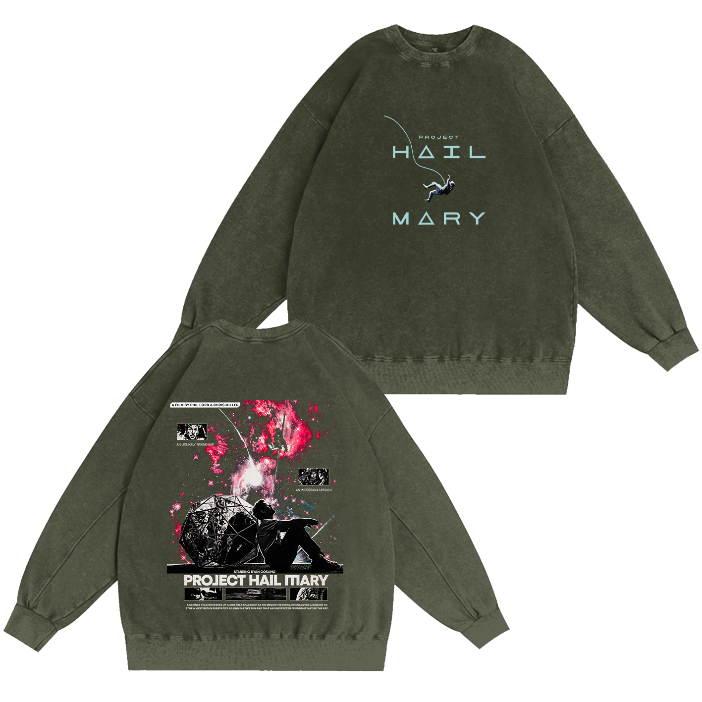 Project hail mary Oversized T-shirt/Crewneck/Hoodie