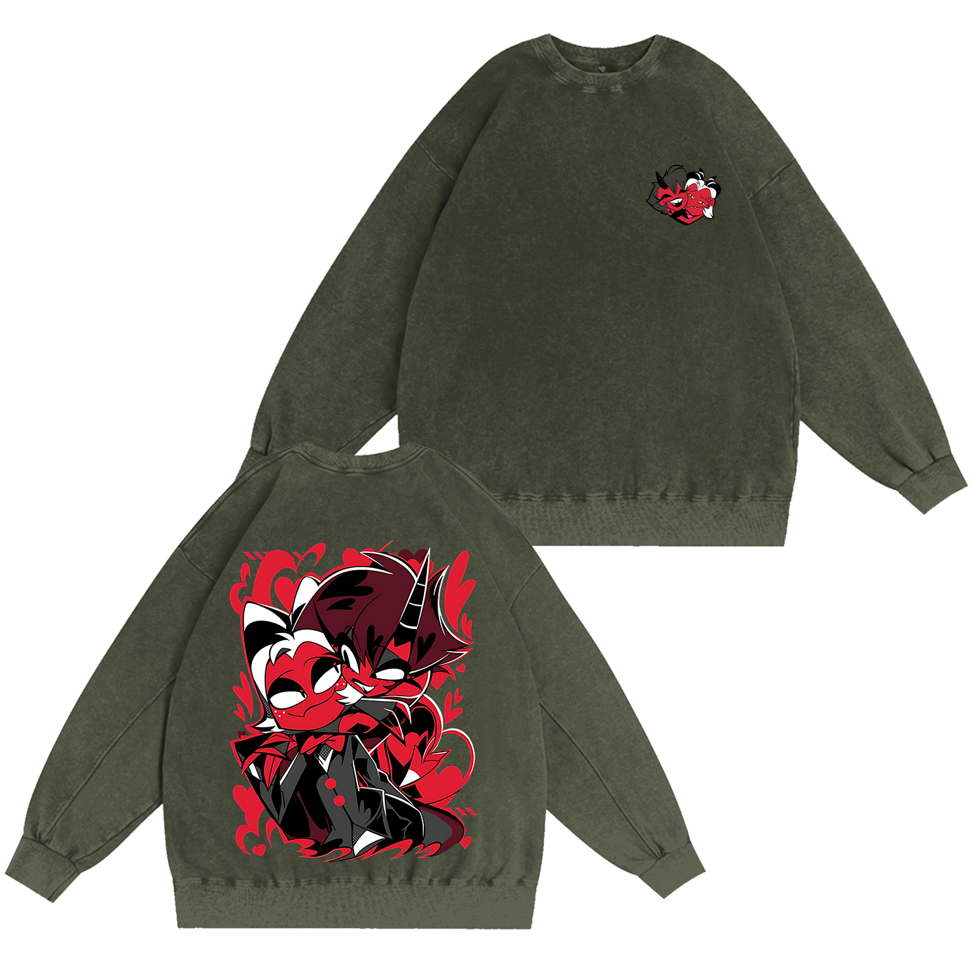 Helluva Boss Oversized T-shirt/Crewneck/Hoodie