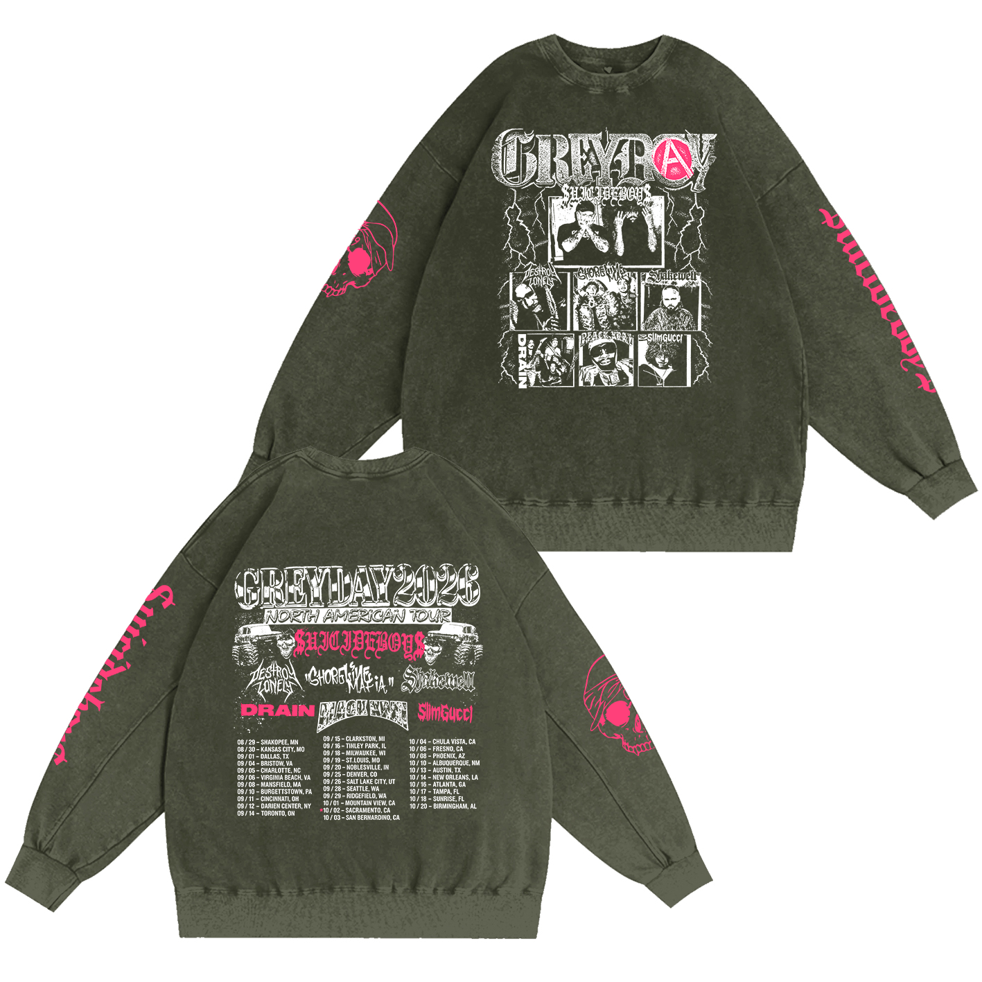 Oversized T-shirt/Crewneck/Hoodie