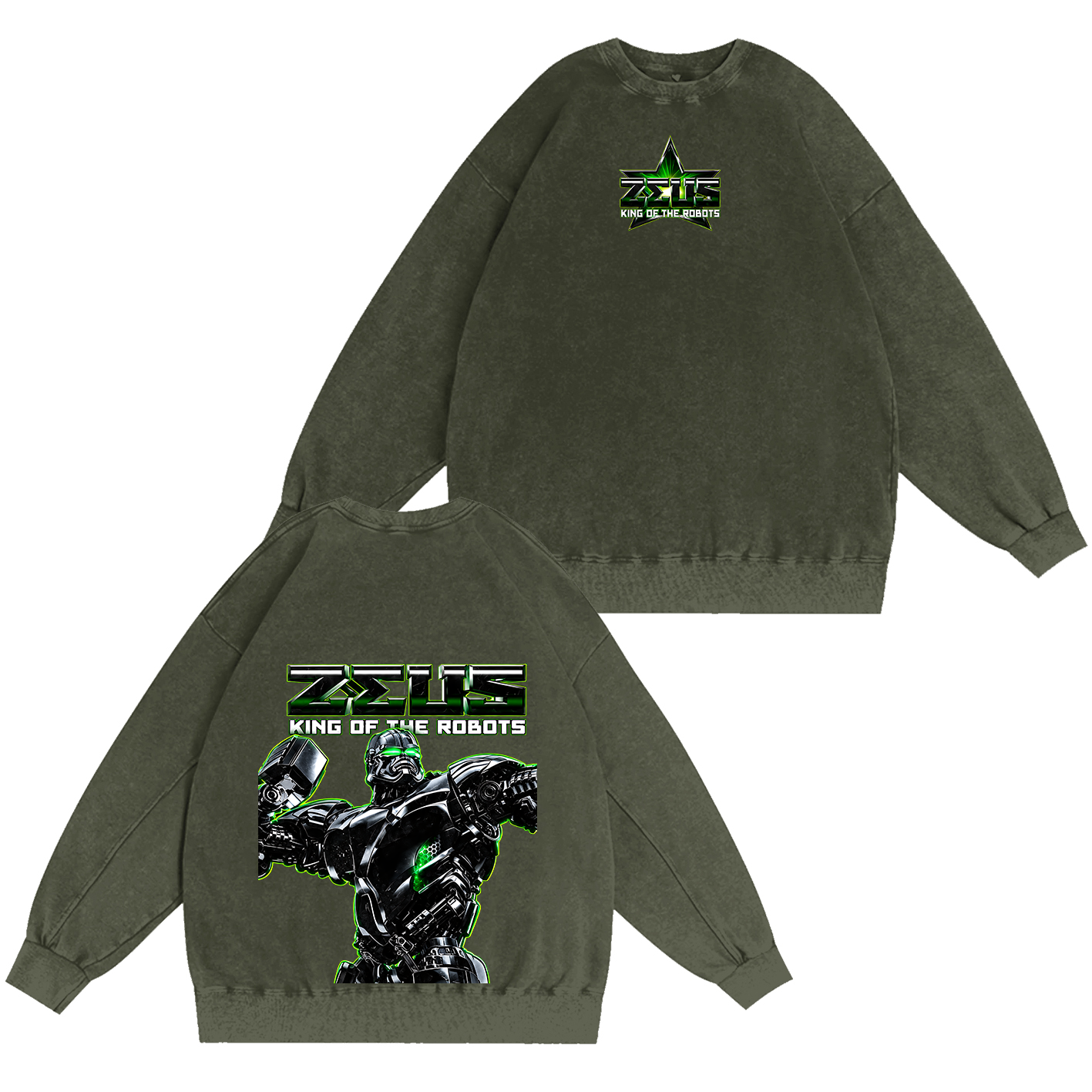 Real Steel Oversized T-shirt/Crewneck/Hoodie