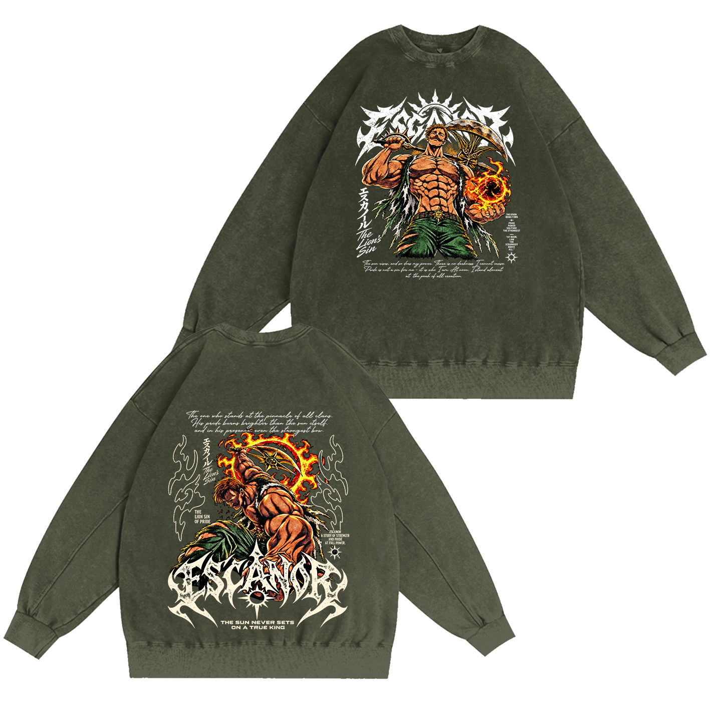 [Copy]Itachi Sasuke Oversized T-shirt/Crewneck/Hoodie