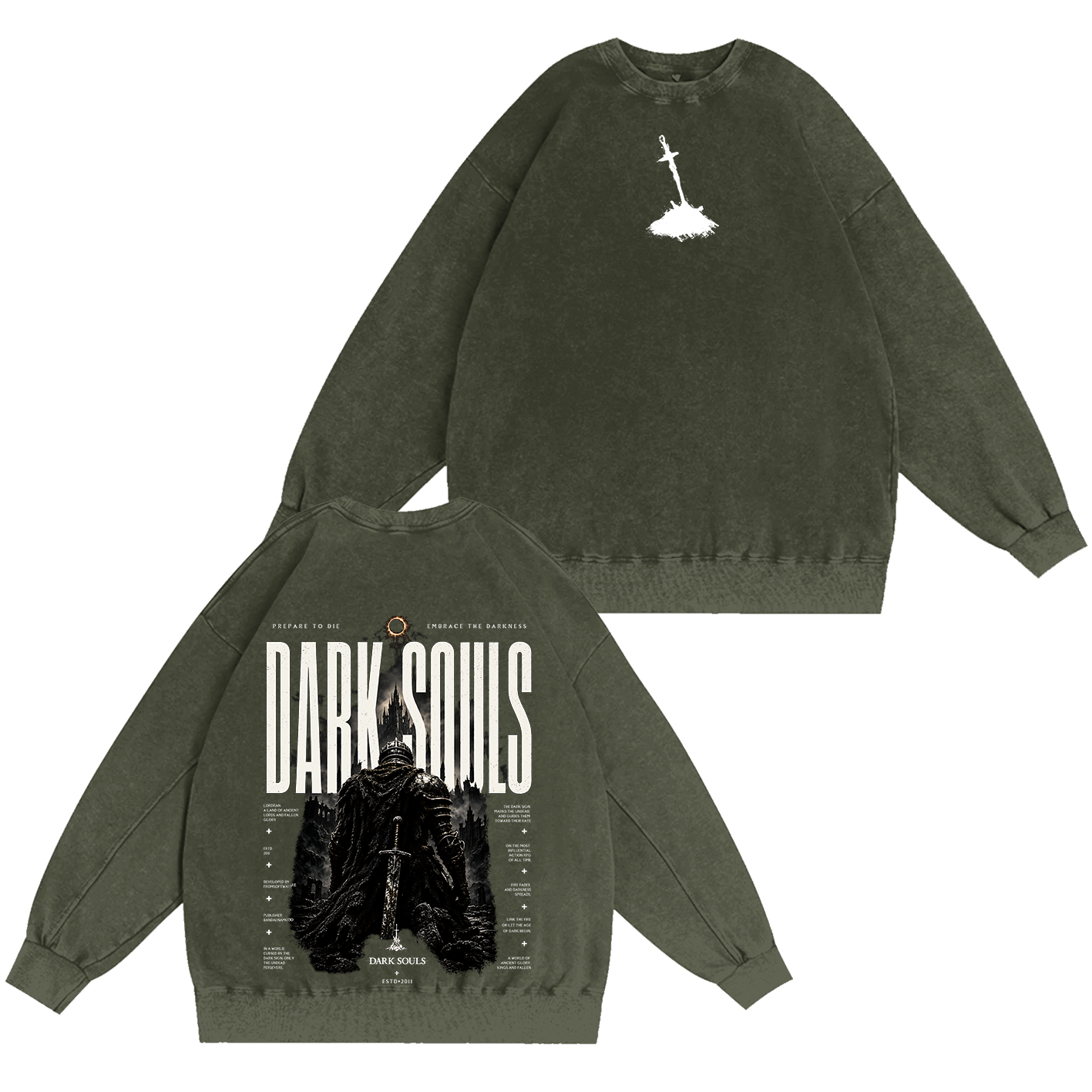 Dark Souls Oversized T-shirt/Crewneck/Hoodie