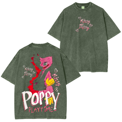 Kissy Missy,Poppy Playtime Game Oversized T-shirt/Crewneck/Hoodie