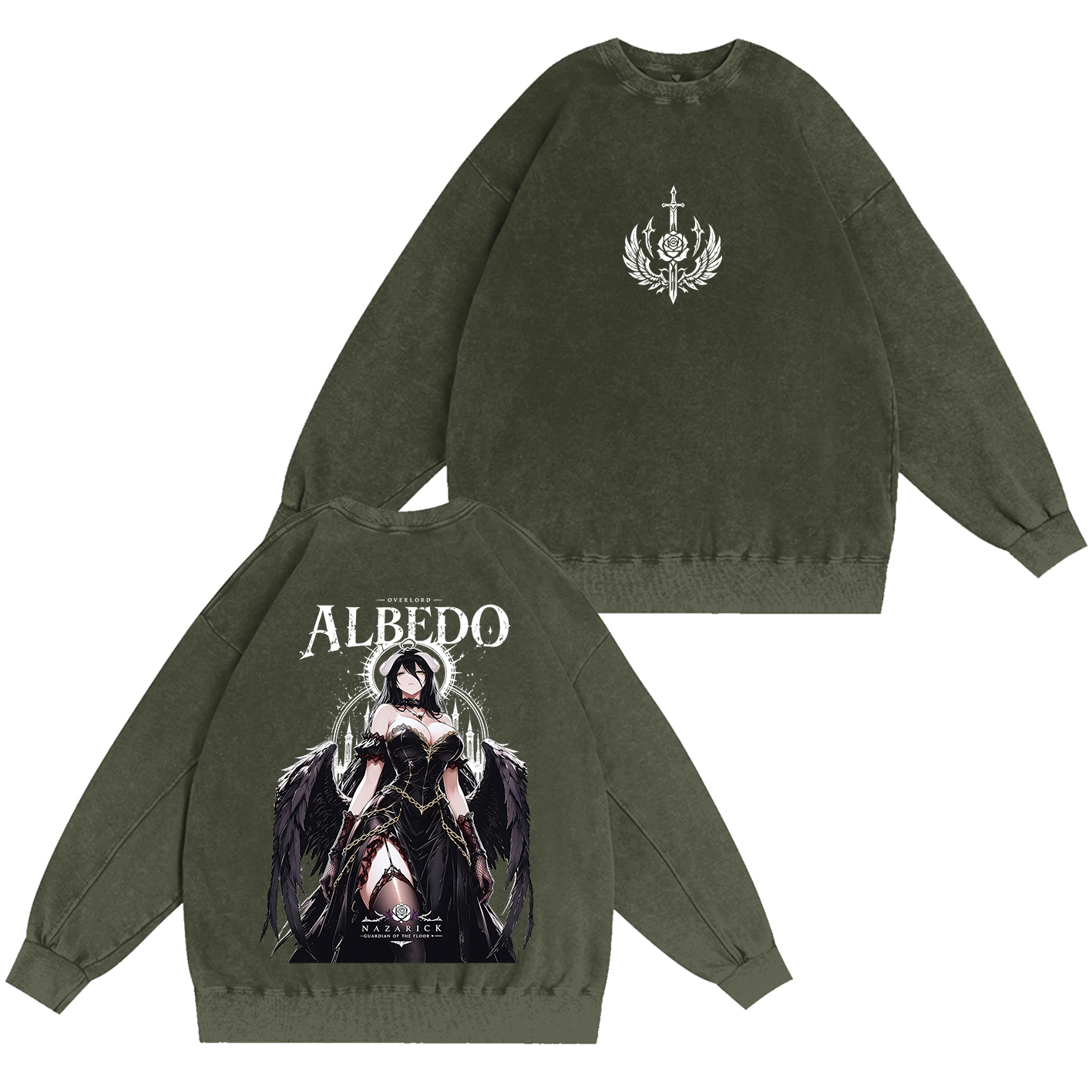 Albedo Overlord Oversized T-shirt/Crewneck/Hoodie