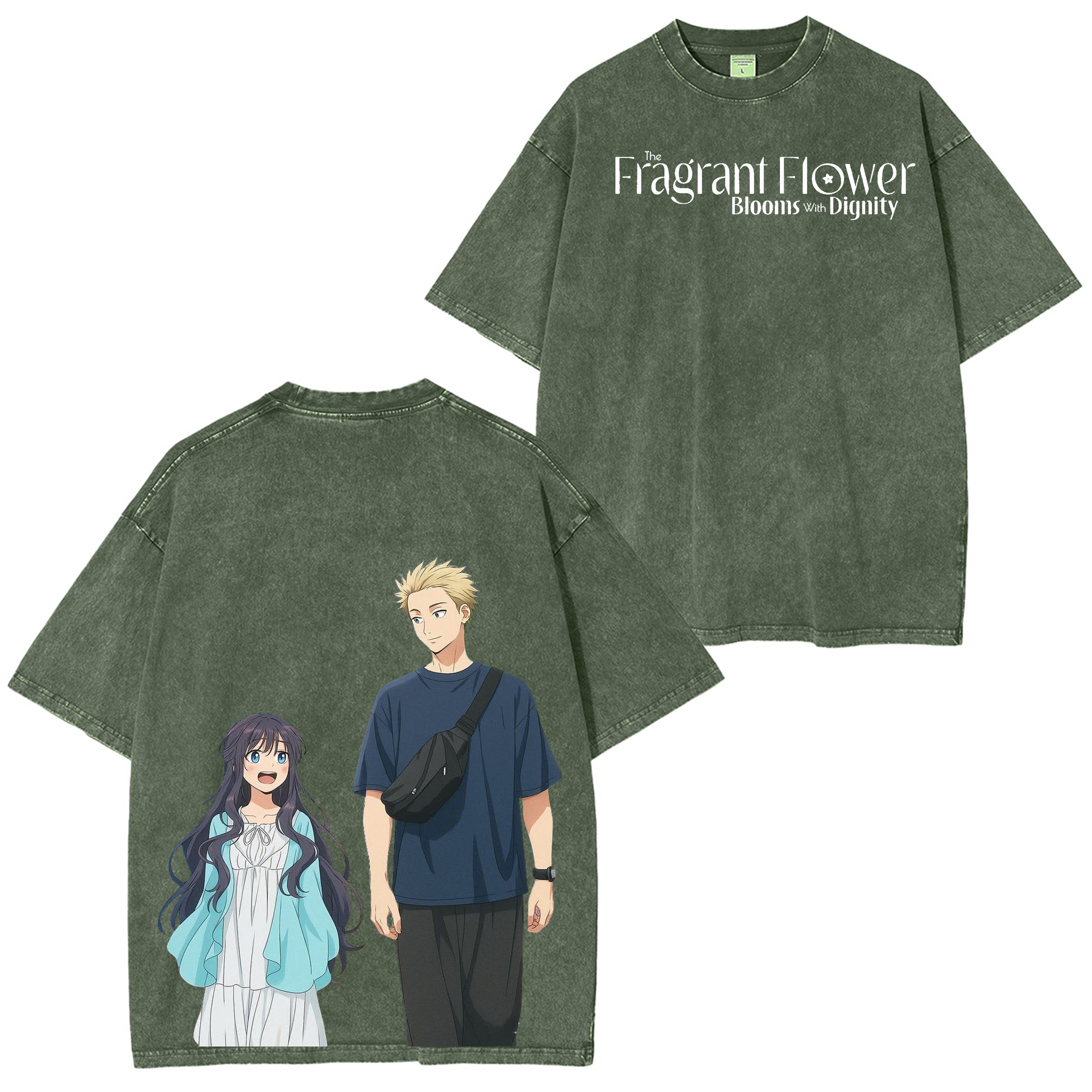 The Fragrant Flower Blooms with Dignity Oversized T-shirt/Crewneck/Hoodie