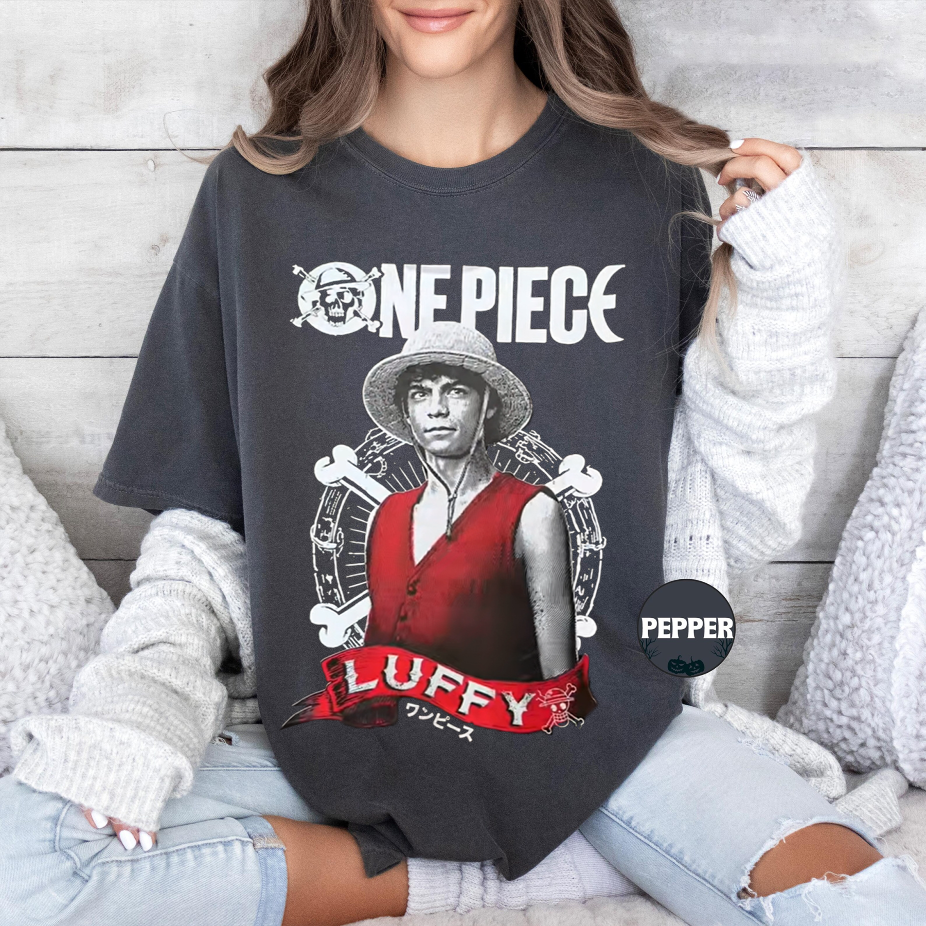 Luffy,One Piece Unisex T-shirt/Crewneck/Hoodie