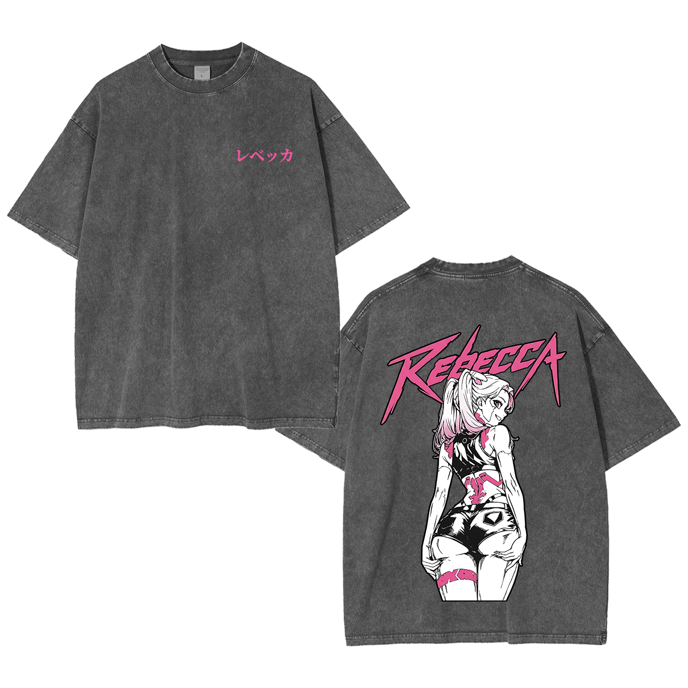 Rebecca Cyberpunk Oversized T-shirt/Crewneck/Hoodie