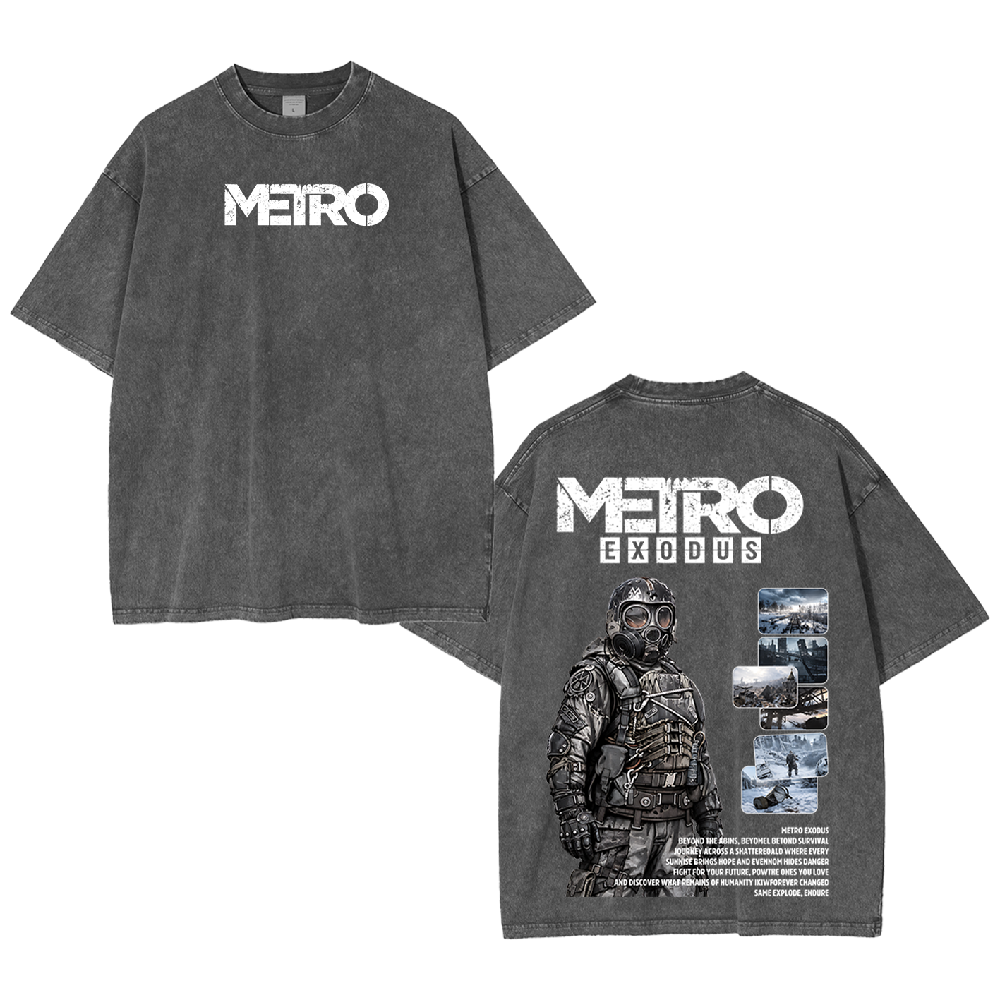 Metro Exodus Oversized T-shirt/Crewneck/Hoodie