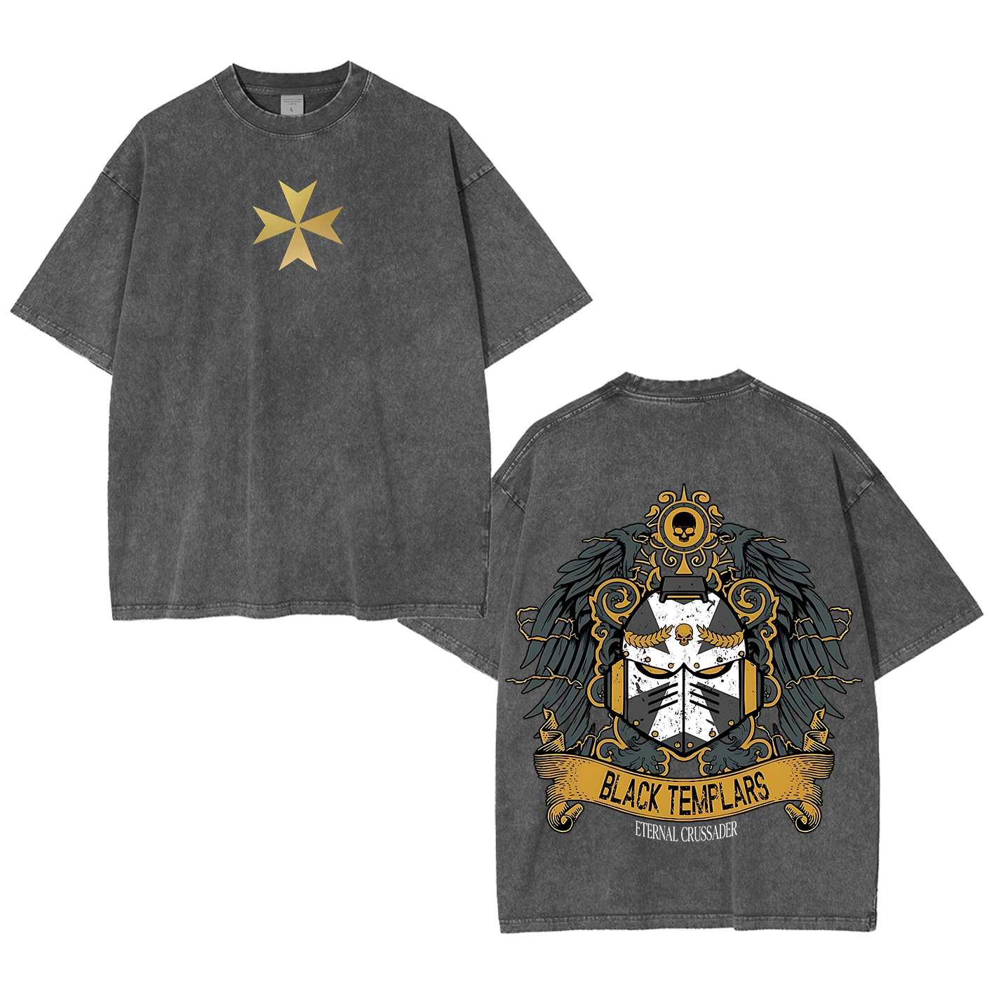 Black Templars Oversized T-shirt/Crewneck/Hoodie
