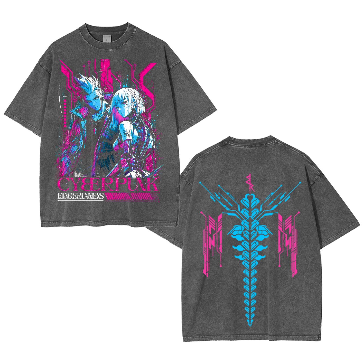 Lucy Cyberpunk Edgerunners  Oversized T-shirt/Crewneck/Hoodie