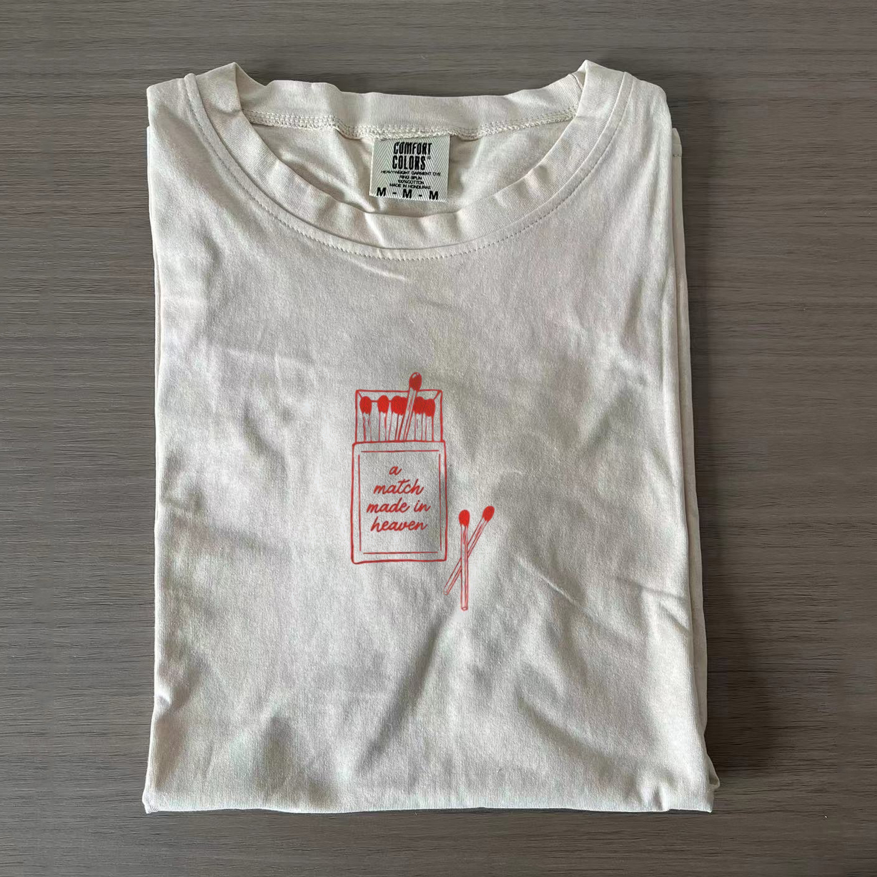 Retro Match Box T-shirt