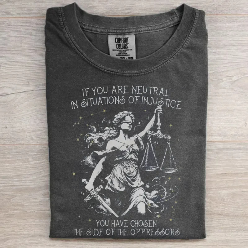 Retro Style Subtle Resist T-shirt