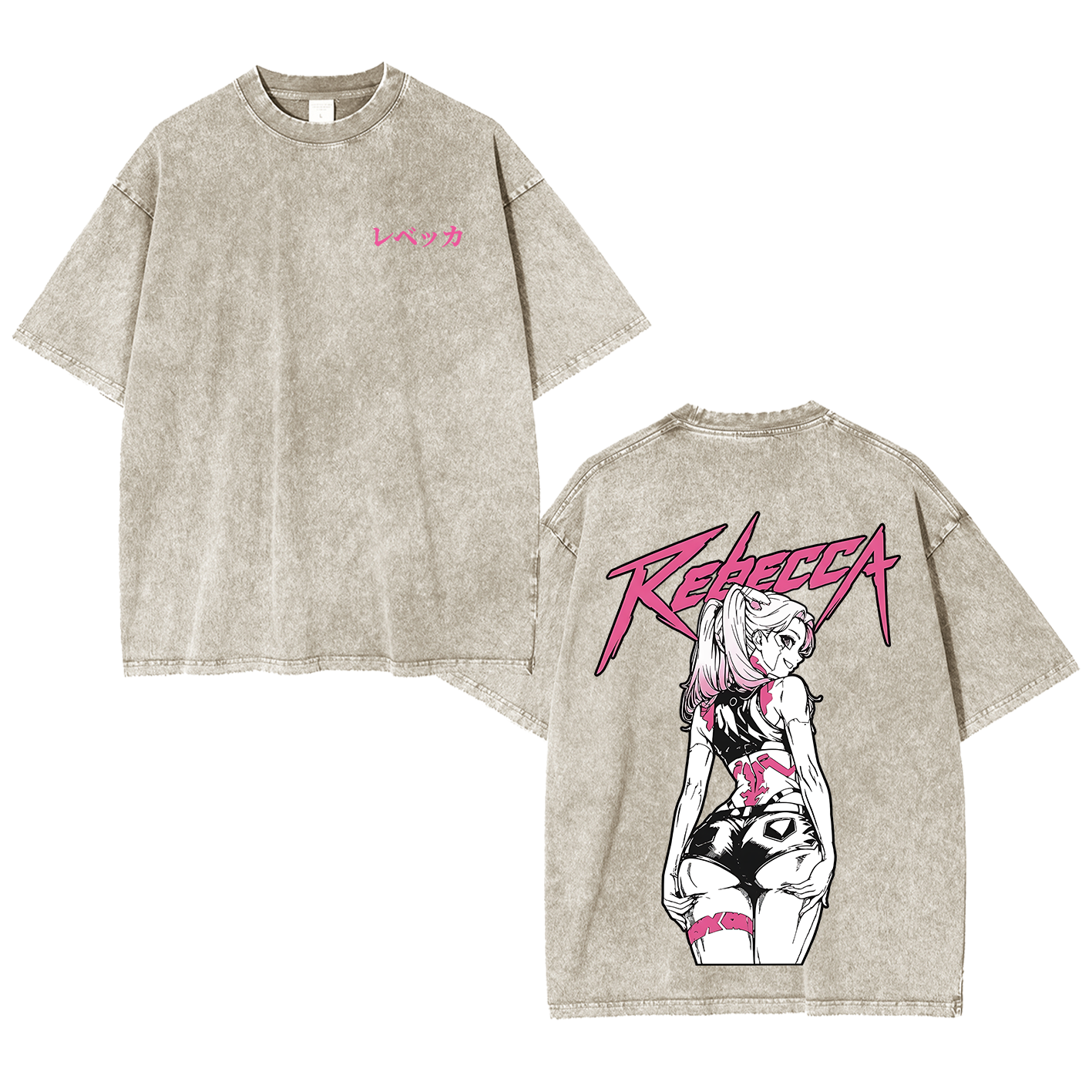 Rebecca Cyberpunk Oversized T-shirt/Crewneck/Hoodie