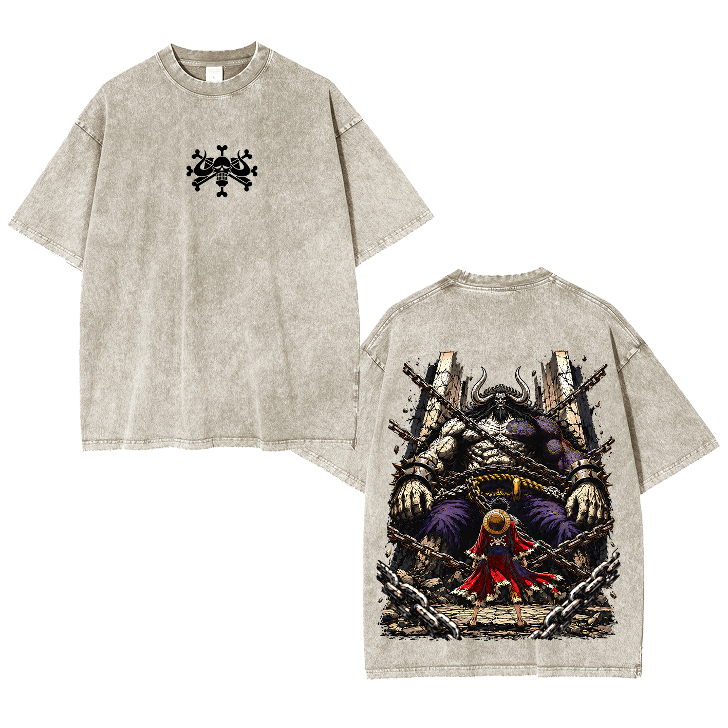 Unleashing Sun God Gear 5One Piece  Oversized T-shirt/Crewneck/Hoodie