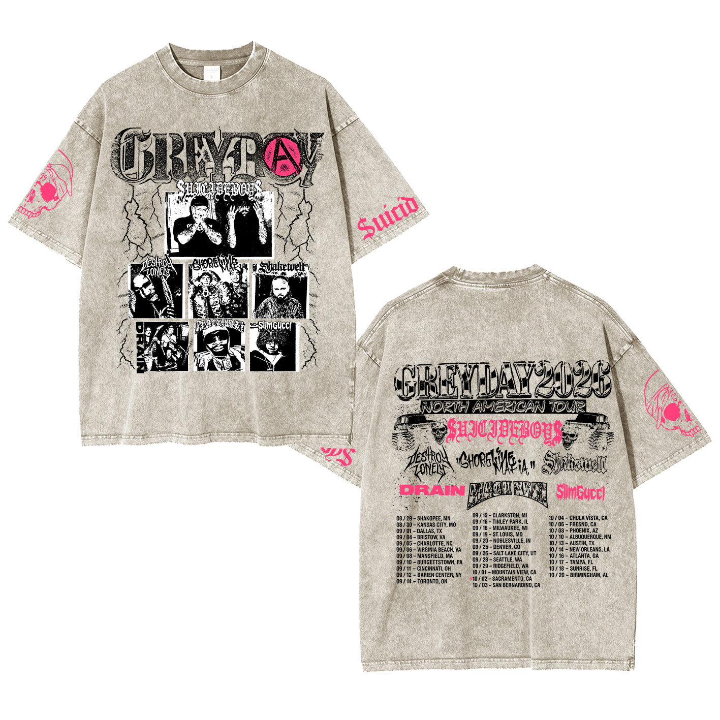 Oversized T-shirt/Crewneck/Hoodie