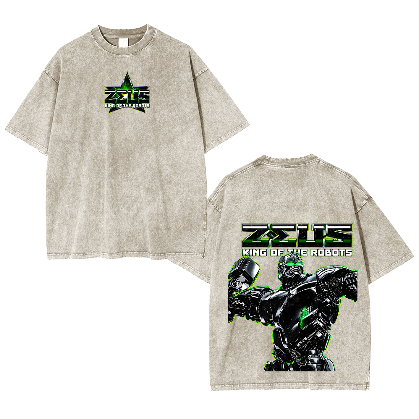Real Steel Oversized T-shirt/Crewneck/Hoodie